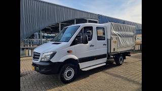 Mercedes-Benz Sprinter 316 CDI 4X4 4MATIC DC open laadbak Huifzeil Euro 6 Schiebeplanen-LKW < 3.5t | Bild 4 - Autoline