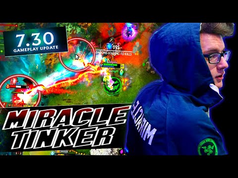MIRACLE ABUSED TINKER BEFORE IT GETS NERFED | DOTA 2 7.30 UPDATE | TINKER GAMEPLAY