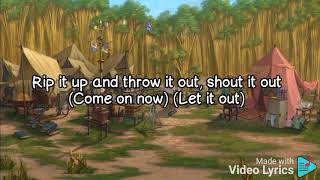 Trashing the camp. song lyrics. trazan Broadway