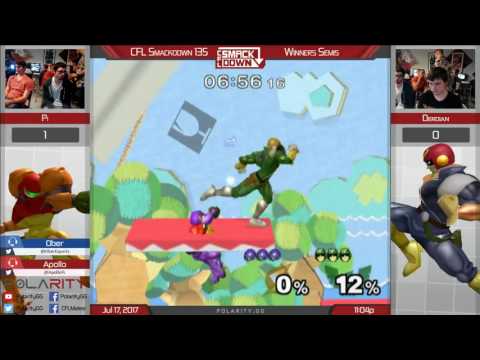 CFL Smackdown 135 Melee - Pi (Samus) vs Derdian (Falcon) - Winners Semis