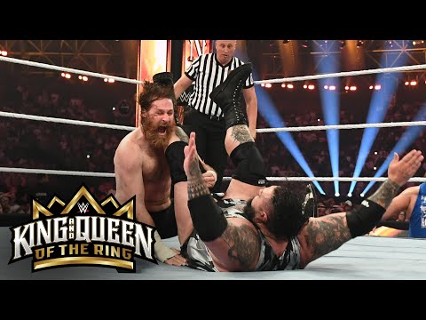 Sami Zayn, Chad Gable and Bronson Reed engage in melee: King and Queen of the Ring 2024 highlights
