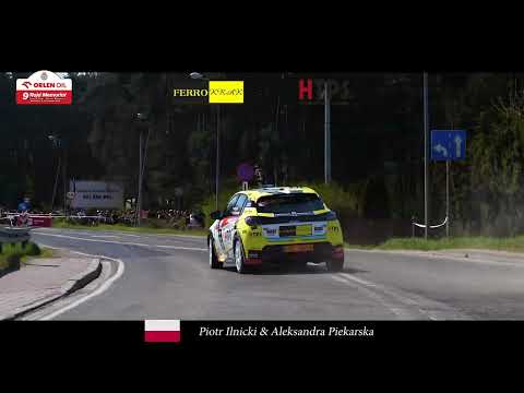 9 Memoriał J. Kuliga i M.Bublewicza | Piotr Ilnicki & Aleksandra Piekarska | Peugeot 208 Rally4 |