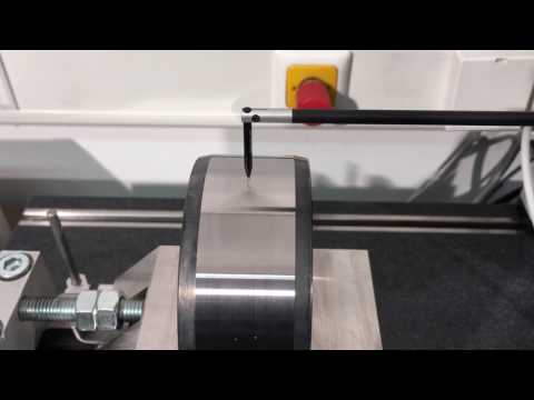 Wälzlager Konturmessung - roller bearing contour measurement