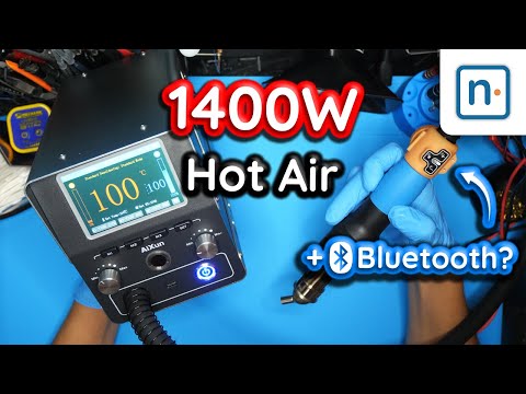 Testing a 1400W Hot Air Station & Remote? - AiXun H314 Review
