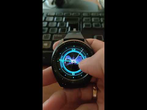 Smartwatch KW33 quick menu view