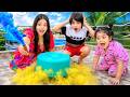 গামলা তুলতেই চারিদিক ধোঁয়ায় ভরে গে�