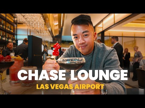 New Chase Sapphire Lounge Las Vegas—Complete Tour + Food Test