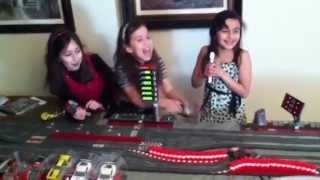 Scalextric is for boys, girls will never have fun racing slot cars