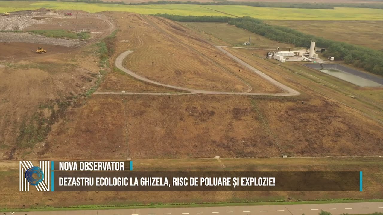 Dezastru ecologic la Ghizela, risc de poluare și explozie!