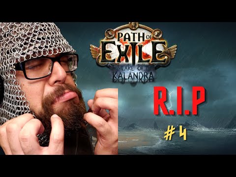 Diablo 2 Vet DIES In Path Of Exile AGAIN - Lake of Kalandra HC SSF League - HC RIP