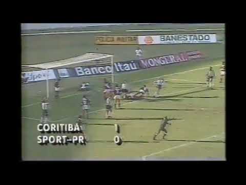 Coritiba 1 x 0 Campo Mourão - Campeonato Paranaense 1992