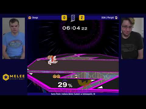 Indiana Melee Summit 2019 - Deegs (Ice Climbers) vs DGN | Phrigid (Captain Falcon) - Swiss Pools