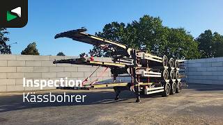 K&auml;ssbohrer CS 3 axles 40ft Lift Axle Stack container chassis semi-trailer | Image 4 - Autoline