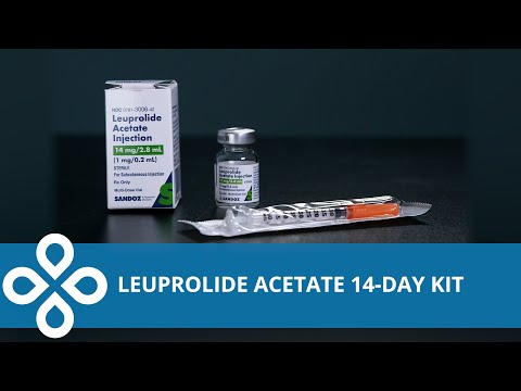 11.25mg Leuprosta Leuprolide Acetate Injection