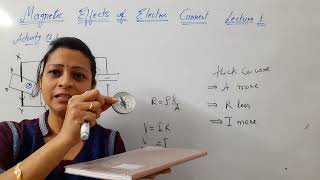Class 10th Science Physics Magnetic Effects of Electric Current Lecture 1 Activity 12.1