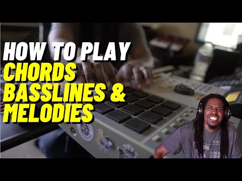 How To Play Chords Bass lines & Melodies on 16 Pads