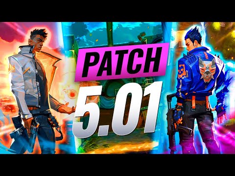 NEW UPDATE: Phoenix + Yoru + KAYO BUFFS & More! - Valorant Patch 5.01