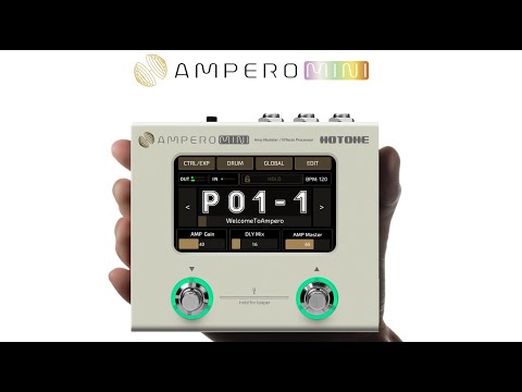 Hotone Ampero Mini Amp Modeler and Effects Processor Hotone Ampero Mini Amp Modeler and Effects Processor