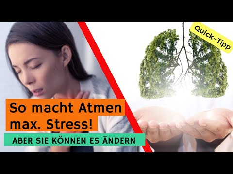 4 häufigsten Ursachen chronischer Hyperventilation - inklusive Selbsttest - Stresshacking Quick-Tipp