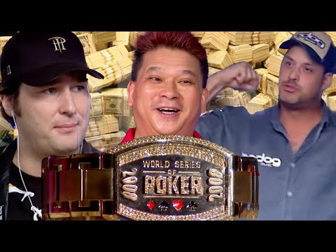 World Series of Poker Main Event 2008 Money Bubble with Phil Hellmuth, Johnny Chan & JRB! #WSOP