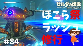 ほこら祭り開催中！力の試練でラッシュ修行難しすぎ【ゼルダの伝説ブレスオブザワイルド女性実況】～今日もゼルダを救えない#84
