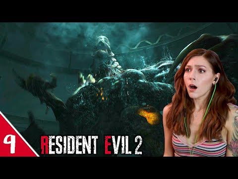 Birkin Boss Fight! (End of Claire A) | Resident Evil 2 Remake Pt. 9 | Marz Plays