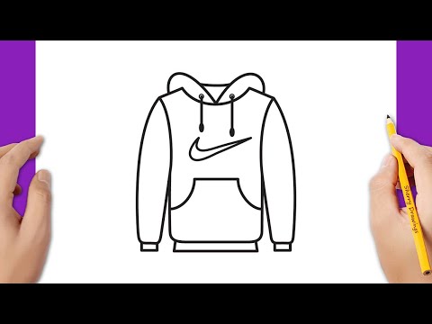 2nd YouTube video about how to draw a hoodie