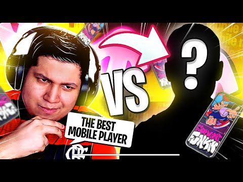 1V1 AGAINST THE BEST MOBILE PLAYER ON ROBLOX FNF | SillyFangirl vs ???