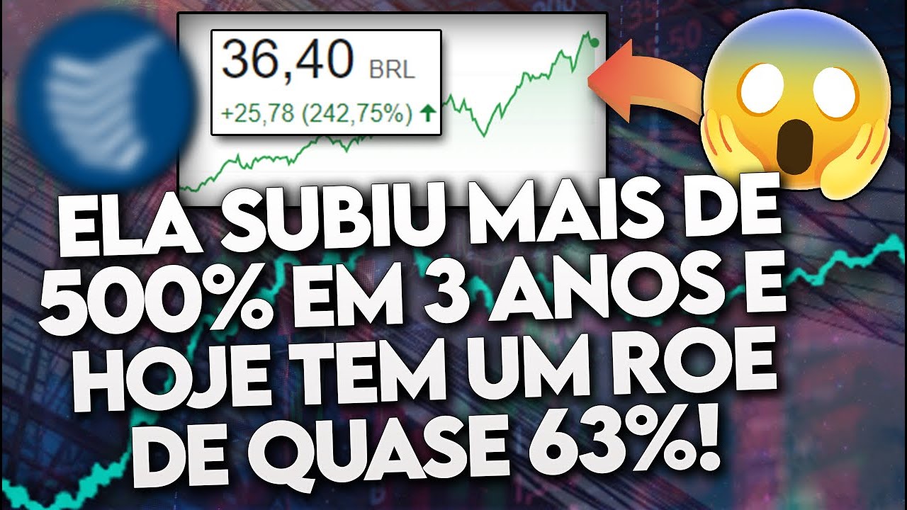 5 AÇÕES com um ROE EXTREMAMENTE ALTO! (Geram MUITO VALOR na OPERAÇÃO!) - TOP 5
