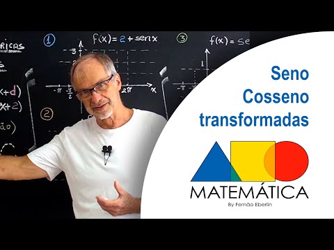 Funções Trigonométricas - Transformações f(x) = a + b . sen(c.x + d) | Prof. Fernão