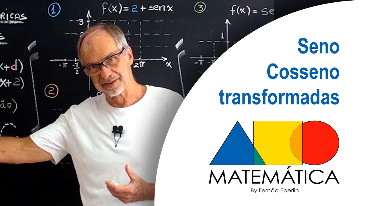 Funções Trigonométricas - Transformações f(x) = a + b . sen(c.x + d) | Prof. Fernão