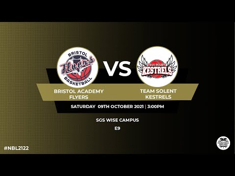 WNBL_Bristol Academy Flyers v Team Solent Kestrels - 09.10.21
