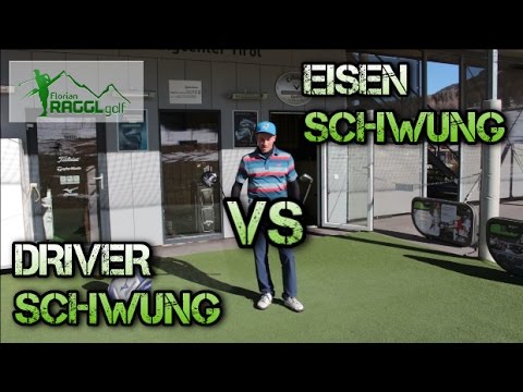 Iron Swing vs Driver Swing - Golf Technique