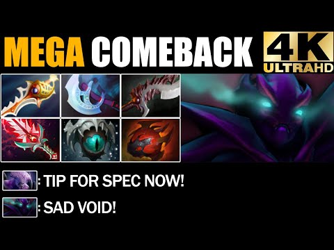 Divine Rapier Spectre VS Mega Creeps - Epic Comeback Dota 2 Pro Gameplay