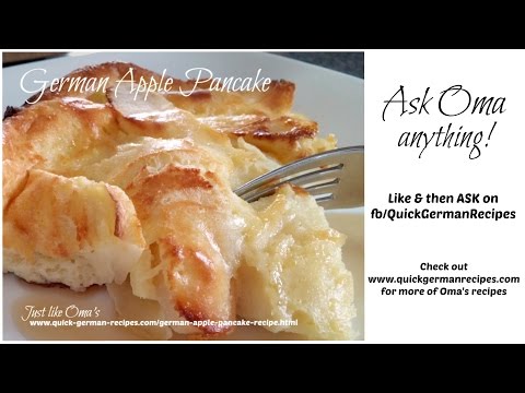 Oma's German Apple Pancake