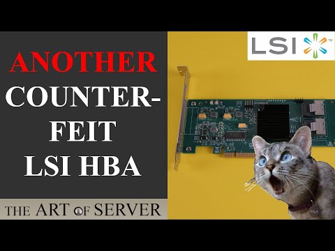 Ein weiterer gefälschter LSI HBA | 9211-8i ohne LSI-Logo