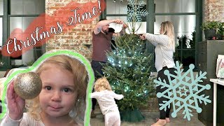 Family Christmas Tree Decorating! Loft Apartment | VLOGMAS DAY 6