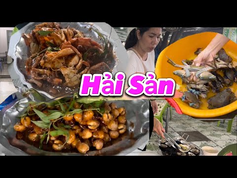 Desfrute de frutos do mar no restaurante Bac Lieu perto da praia