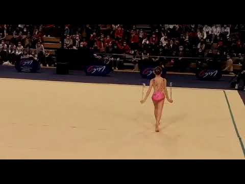 Julie Trelcat Championnat de France 2022 NatA 12/13 ans Massues