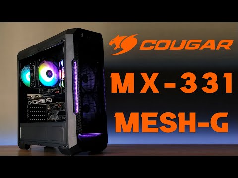 Cougar MX331 Mesh Black w/o PSU