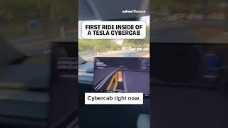 Tesla demonstrates fully autonomous Cybercab vehicle in first public ride-along