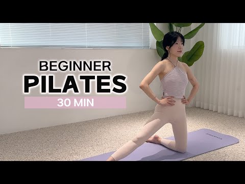 30 MIN BEGINNER PILATES WORKOUT - Full Body Toning & Flexibility (Asian Pilates Workout)