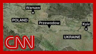 Rockets or missiles reported to have landed in Poland near Ukrainian border