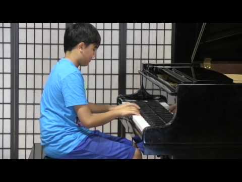 Piano Summer Intensive William plays Lullaby by Michael Glenn Williams