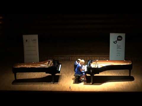 Duo Granat - Tamara Granat & Adrian Kreda  plays W.A.Mozart Sonata in C major KV 19d