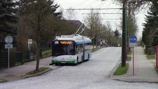 preview picture of video 'Eberswalde Trolleybus System Oberleitungsbus Eberswalde'