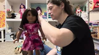 My Son's American Girl Collection. Who does he want next?- Dolly Dreams Ep 1002