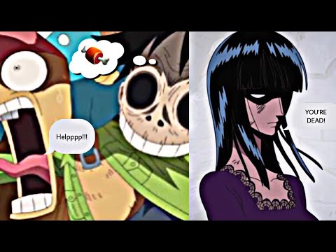 Never mess with what Robin finds cute | One Piece skit