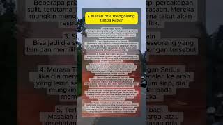 Download lagu 7 Alasan pria menghilang tanpa kabar mp3 Download lagu 7 Alasan pria menghilang tanpa kabar mp3