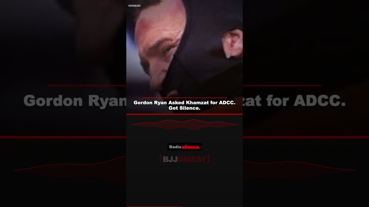 Gordon Ryan Asked Khamzat for ADCC. Got Silence. #Shorts